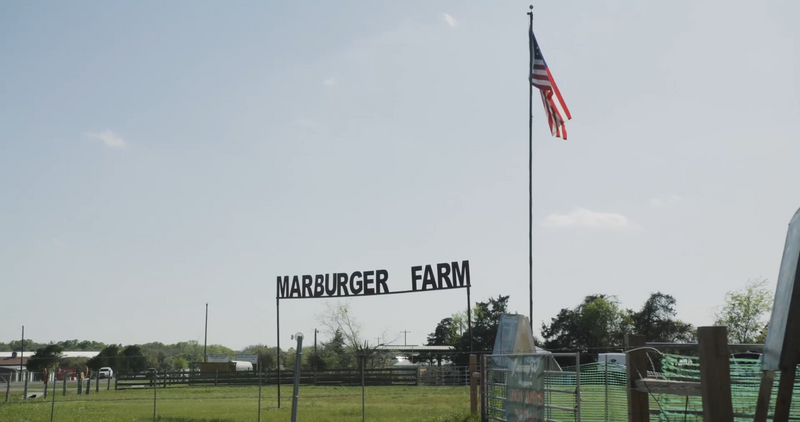 Entrance to Marburger Farm in Round Top, Texas